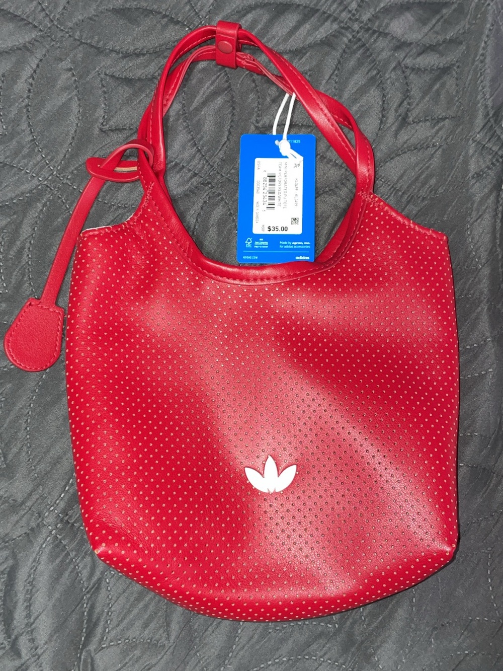 Adidas Mini Perforated PU Tote
